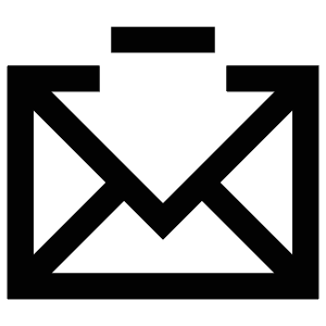 Envelope Minus Icon from Atlas Line Set