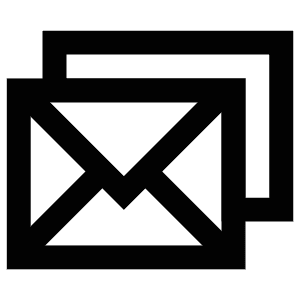 Envelopes Lines Icon from Atlas Line Set