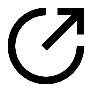 External Link Icon from Material Pro Line Set
