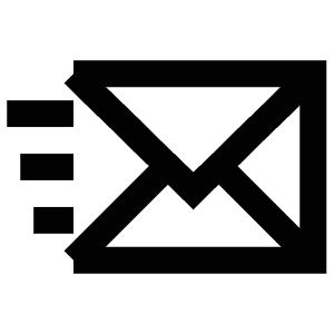 Fast Envelope Icon from Atlas Line Set