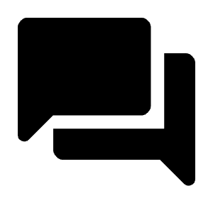 Forum Fill Icon from Rounded Fill - Material Symbols Set