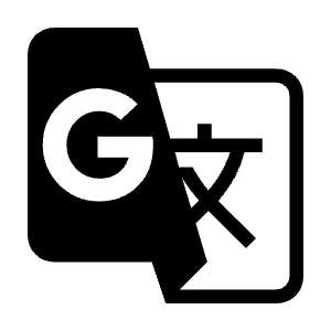 G Translate Icon from Sharp Line - Material Symbols Set