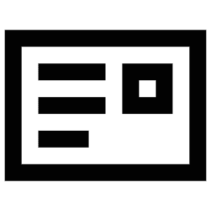 Id Card Icon from Atlas Line Set