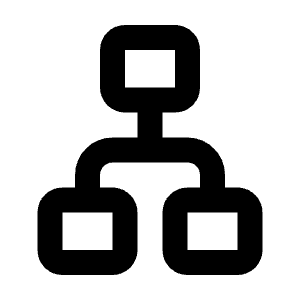 Lan Icon from Rounded Line - Streamline Material Free Set