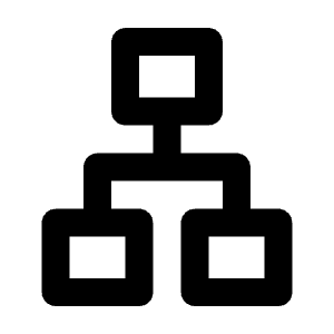Lan Icon from Outlined Line - Streamline Material Free Set