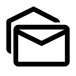 Mark As Unread Icon from Outlined Line - Material Symbols Set