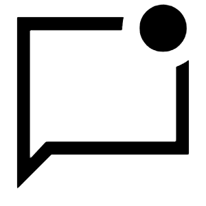 Mark Chat Unread Icon from Sharp Line - Material Symbols Set