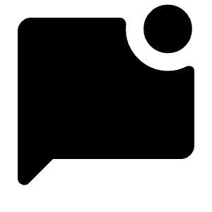 Mark Chat Unread Fill Icon from Rounded Fill - Material Symbols Set