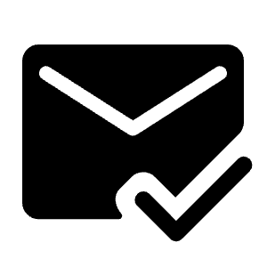 Mark Email Read Fill Icon from Rounded Fill - Material Symbols Set