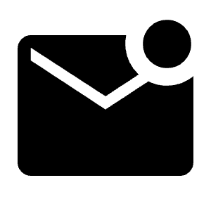 Mark Email Unread Fill Icon from Outlined Fill - Material Symbols Set