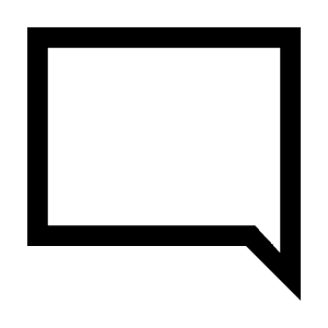 Mode Comment Icon from Sharp Line - Material Symbols Set