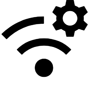Network Manage Fill Icon from Sharp Fill - Material Pro Free Set