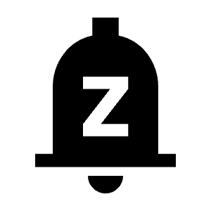 Notifications Paused Fill Icon from Sharp Fill - Material Symbols Set