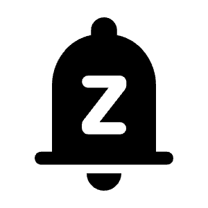 Notifications Paused Fill Icon from Rounded Fill - Material Symbols Set
