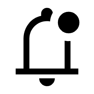 Notifications Unread Icon from Outlined Line - Material Symbols Set