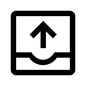 Outbox Icon from Outlined Line - Material Symbols Set