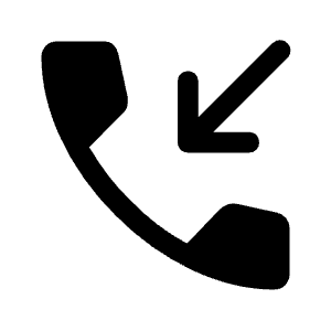 Phone Callback Fill Icon from Rounded Fill - Material Symbols Set