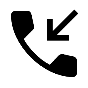Phone Callback Fill Icon from Outlined Fill - Material Symbols Set
