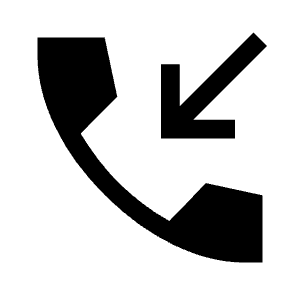 Phone Callback Fill Icon from Sharp Fill - Material Symbols Set