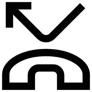 Phone Missed Icon from Atlas Line Set