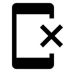 Phonelink Erase Fill Icon from Outlined Fill - Material Symbols Set