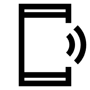 Phonelink Ring Icon from Sharp Line - Material Symbols Set