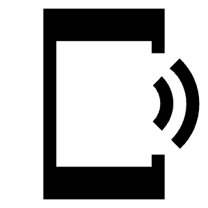 Phonelink Ring Fill Icon from Sharp Fill - Material Symbols Set