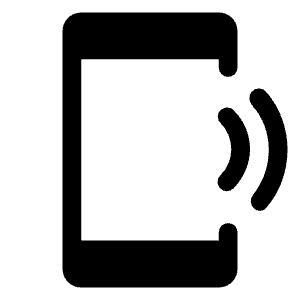 Phonelink Ring Fill Icon from Rounded Fill - Material Symbols Set