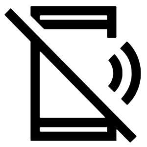 Phonelink Ring Off Icon from Sharp Line - Material Symbols Set