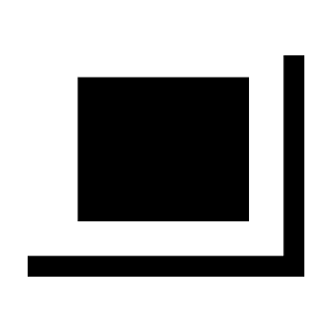 Picture In Picture Large Fill Icon from Sharp Fill - Material Symbols Set