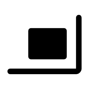 Picture In Picture Medium Icon from Rounded Line - Material Symbols Set