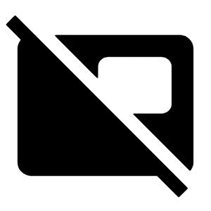 Picture In Picture Off Fill Icon from Outlined Fill - Material Symbols Set