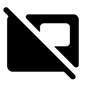 Picture In Picture Off Fill Icon from Rounded Fill - Material Symbols Set