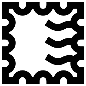 Postage Icon from Atlas Line Set