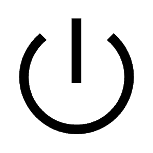 Power Settings New Icon from Sharp Line - Material Symbols Set