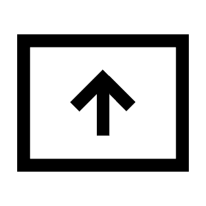 Present To All Icon from Sharp Line - Material Symbols Set