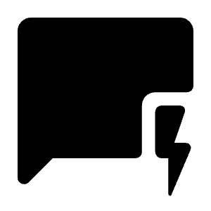 Quickreply Fill Icon from Rounded Fill - Material Symbols Set