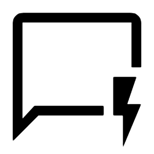 Quickreply Icon from Outlined Line - Material Symbols Set