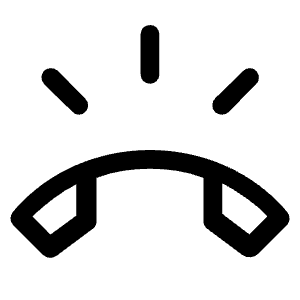Ring Volume Icon from Rounded Line - Material Symbols Set