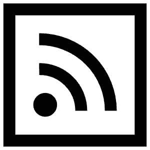 Rss Square Icon from Atlas Line Set