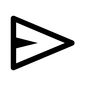 Send Icon from Rounded Line - Material Symbols Set