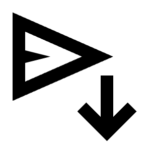 Send And Archive Icon from Sharp Line - Material Pro Free Set