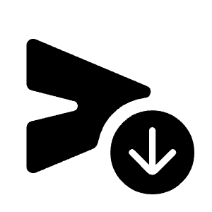 Send And Archive Fill Icon from Rounded Fill - Material Symbols Set