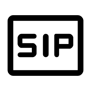 Sip Icon from Rounded Line - Material Symbols Set