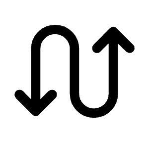 Swap Calls Icon from Rounded Line - Material Symbols Set