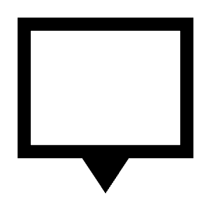Tooltip Icon from Sharp Line - Material Symbols Set
