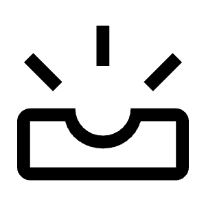 Upcoming Icon from Outlined Line - Material Symbols Set