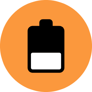 Battery Medium Icon from Kameleon Pop - Free Set