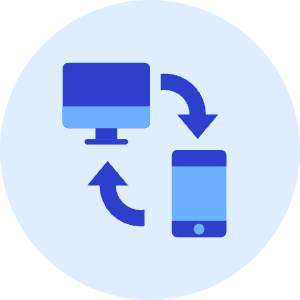 Data Transfer Icon from Kameleon Duo - Free Set