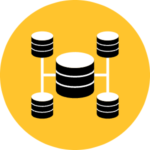 Databse Network Icon from Kameleon Pop - Free Set